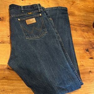 Men’s Wrangler Cowboy Cut Original Fit Jeans size 38 x 34